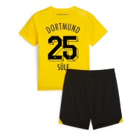 Maglie da calcio Borussia Dortmund Niklas Sule #25 Prima Maglia Bambino 2023-24 Manica Corta (+ Pantaloni corti)